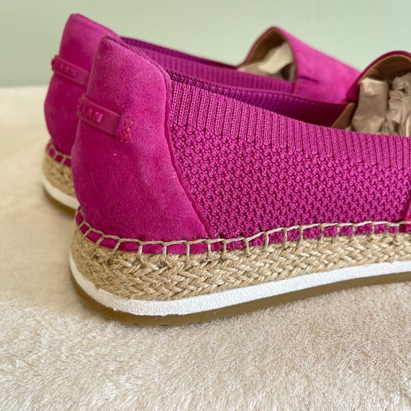 Cole Haan Cloudfeel Women's New Pink Slip On Espadrille Loafers Shoes Size 7B - Picture 7 of 14